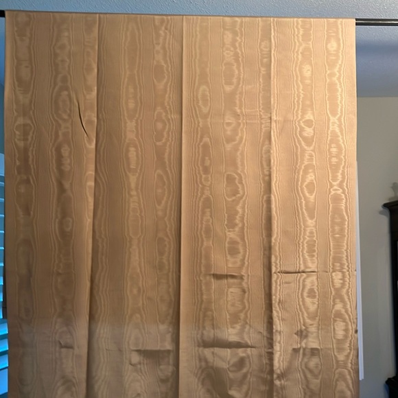 Moire taffeta drapes - Picture 1 of 6